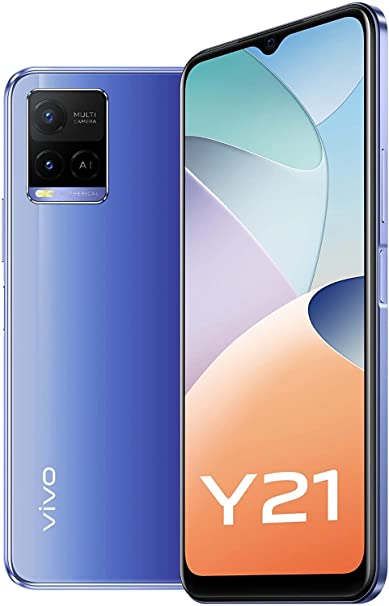 , vivo Y21 Dual SIM 4GB RAM 64GB 4G LTE Metallic Blue