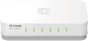 D-Link Switch DES1005c 5 Port White