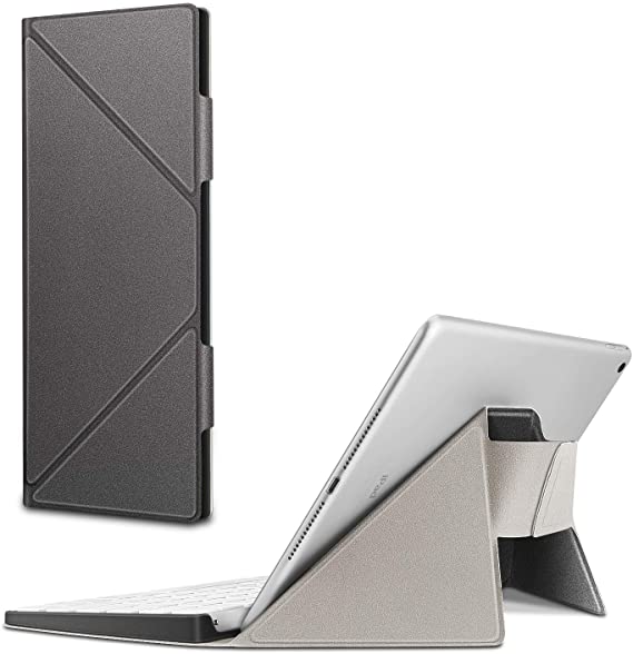 Fintie Carrying Case Compatible with Apple Magic Keyboard (MLA22LL) - Slim Lightweight Protective Standing Cover Working with iPhone/iPad/iPad Pro/iPad Air/iPad Mini/iMac, Silver Gray