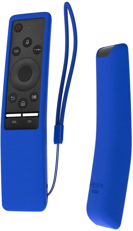 SIKAI Silicone Protective Case Cover for Samsung Smart TV Remote BN59 Series Shockproof Anti-Slip for BN59-01241A BN59-01242A BN59-01266A QLED Remote Anti-Lost with Remote Loop