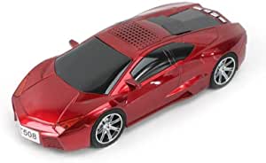 Car Shaped Speaker with Radio, MicroSD and USB