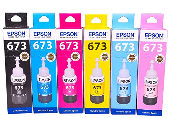 Epson Ink Set For Epson L800 L805 L810 L850 L1800