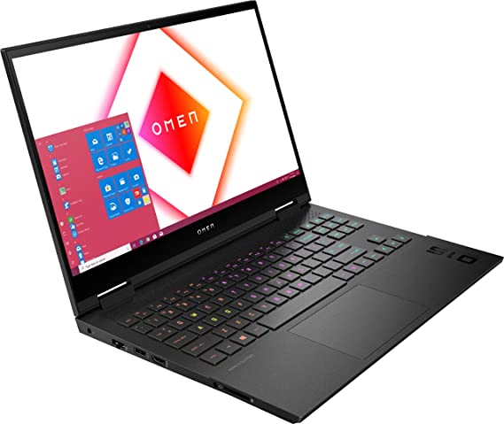 HP Omen 15-ek1097nr, i7-10870H 8 Core , 15.6 Inch FHD IPS 144HZ micro-edge Display, 16GB Ram, 512GB SSD NVMe, NVIDIA GeForce RTX 3060 6GB GDDR6, Win10, English 4-zone RGB backlit Keyboard