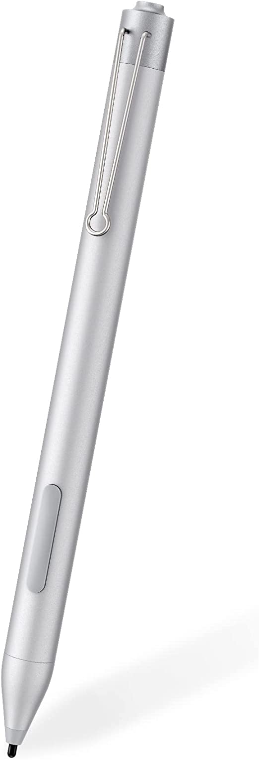 Pen for Surface, Pressure Sensitive Stylus Pen Compatible with Microsoft Surface ProX/7/6/5/4/3, Go2/Go1, Surface3, Surface Laptop3/2/1, Surface Studio2/1, Surface Book3/2/1, Right-Click Sliver