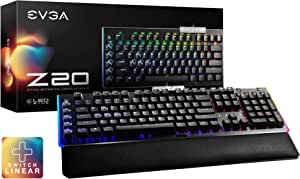 EVGA Z20 RGB Optical Mechanical (Linear Switch) Gaming Keyboard US Layout 811-W1-20US-KR