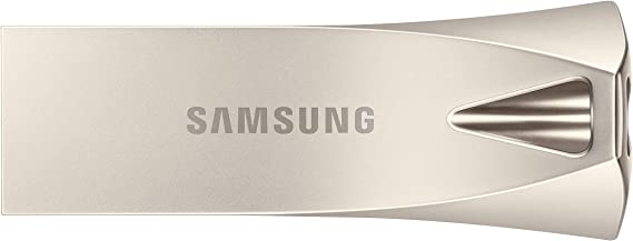 Samsung BAR Plus USB 3.1 Flash Drive 128GB 400MB/s Champagne Silver