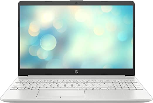 HP 15-dw3093ne Laptop - 11th Intel Core i5-1135G7, 4GB RAM, 512GB SSD, NVIDIA GeForce MX350 (2 GB GDDR5 dedicated), 15.6" diagonal HD (1366 x 768) micro-edge anti-glare 250 nits, Dos - Natural silver