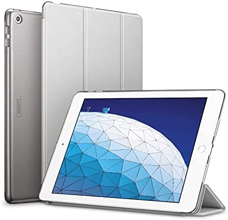 Smart Case for iPad Air 3 10.5" 2019/iPad Pro 10.5" 2017 Lightweight Slim Shell Translucent Frosted Back Cover - Grey