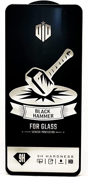 9H Hammer Glass Tempered Screen Protector For Oppo A53 4G / A33 Black…