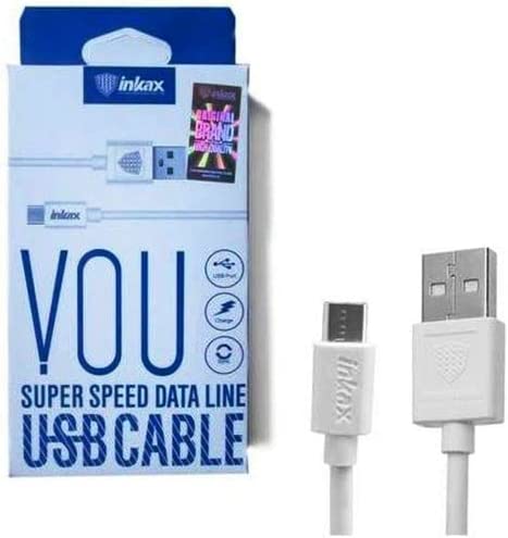 Inkax Ck-13 Mobile Charging And Data Cable For Micro Port Mobiles To USB 2.1 A