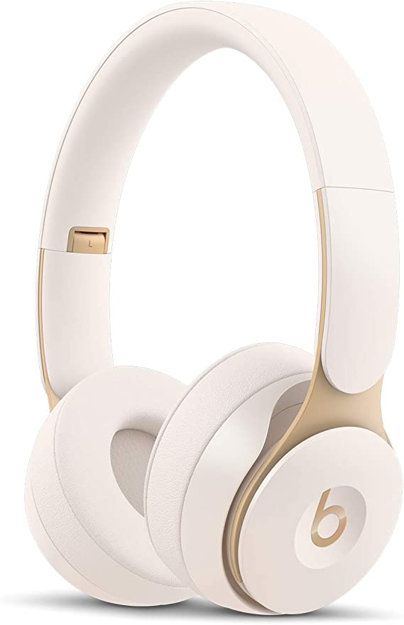 Beats MRJ72ZM Beats Solo Pro Wireless Noise Cancelling Headphones, Ivory