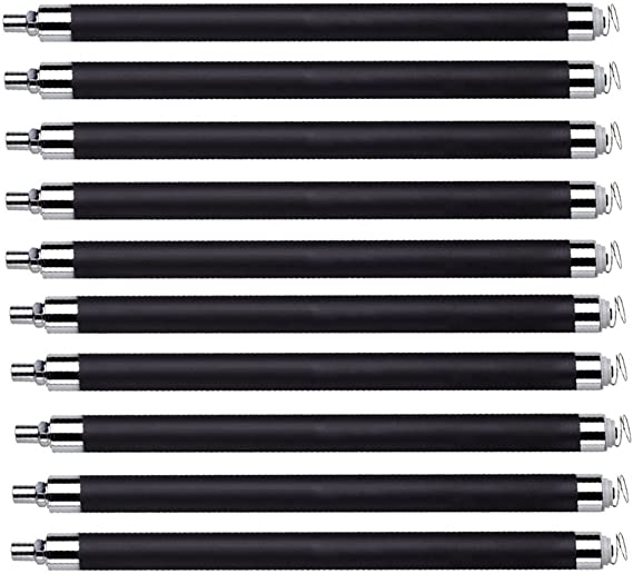 JET BLACK HP-12A Magnetic Roller for HP Laserjet Toner Cartridge Set of 10 - Black