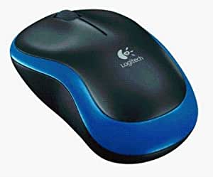 Logitech M185 Wireless Mouse (Blue)