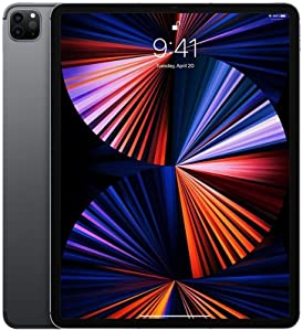Apple iPad Pro -2021 (5th Generation, 12.9in, M1 Chip, 256GB, Space Grey, Wi-Fi)