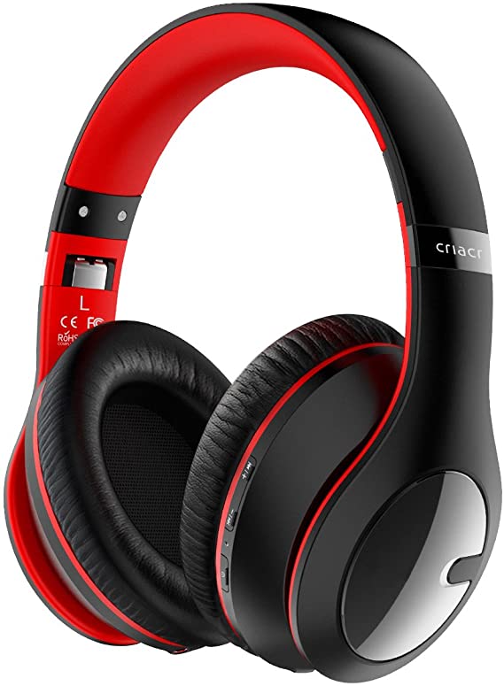 Bluetooth Headphones Red