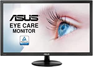 Asus Anti-Glare Full HD LED Monitor, Flicker Free, 23.6 Inch, Grey - VP247HAE