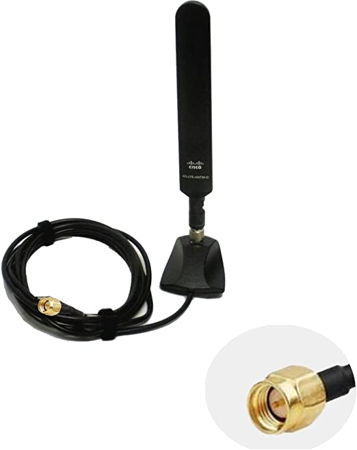 Cisco Antenna with base SMA Male Connector 2M Cable length