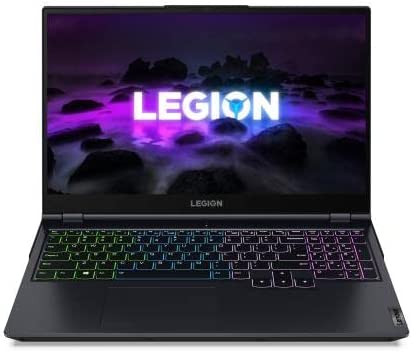 Lenovo Legion 5 15ACH6H Gaming Laptop - Ryzen 7 5800H 8-Cores, 16GB RAM, 512GB SSD, NVIDIA GeForce RTX 3060 6GB GDDR6 Graphics, 15.6" FHD IPS 165Hz, 4-Zone RGB Backlit KB, Windows 11 - Phantom Blue