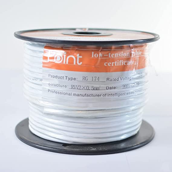 CCTV CAMERA CABLE RG174-300 M-POINT