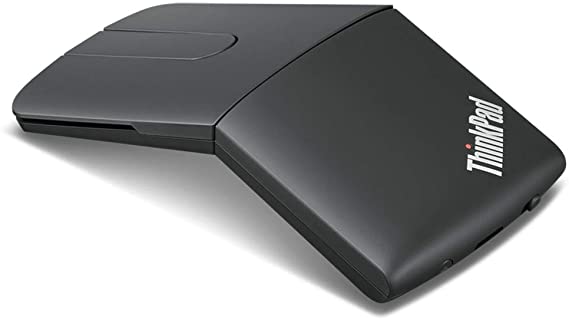 Lenovo ThinkPad X1 Presenter Mouse - Mouse - right and left-handed - laser - 3 buttons - wireless - 2.4 GHz, Bluetooth 5