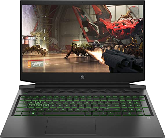 HP Pavilion Gaming Laptop 15-ec2033ne - Ryzen 7 5800H 8-Cores, 16GB RAM, 1TB HDD + 256GB SSD, NVIDIA GeForce RTX 3050 4GB GDDR6 Graphics, 15.6" FHD (1920 x 1080) IPS 144 Hz, Backlit Keyboard, Dos