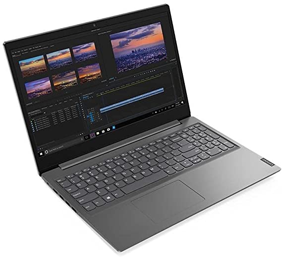 Lenovo V15-IIL laptop, intel 10th Gen core i3-1005G1, 4 GB RAM, 1 TB HDD, Intel UHD Graphics, 15.6 inch HD, Windows 10 - Iron Grey