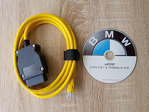 BMW ENET Interface Cable (OBD to Ethernet) For Coding Diagnostics