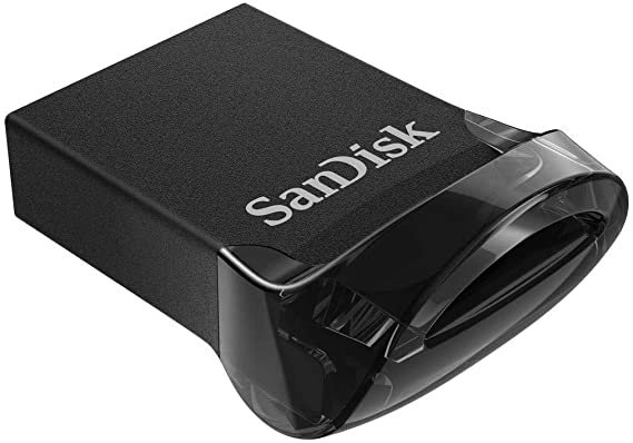 SanDisk Ultra Fit USB 3.1 Flash Drive, 64GB, Black, SDCZ430-064G-A46