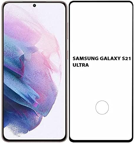 9H HardnessWith Small UV Light Samsung S21 ultra 3D Curve Full Cover