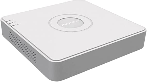 HIKVISION 8 Channel DVR 1080P Lite H.265Pro+ DVR DS-7108HGHI-K1 with USEWELL HDMI, White