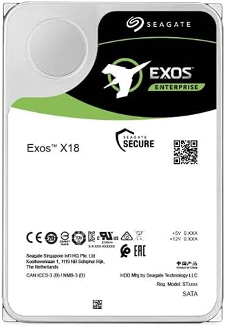 Seagate Exos X18 14Tb HDD 512E/4KN SATA