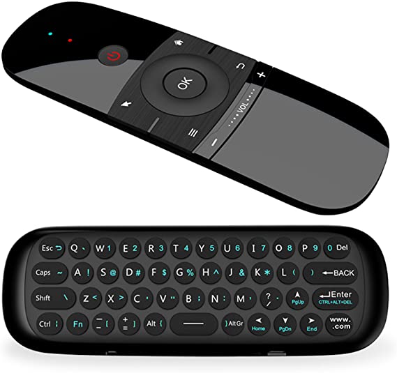 RunSnail Air Remote Mouse (IR Learning), Wireless Remote with Mouse and Keyboard Function for Android TV Box, Smart TV, Computer, Laptop, Projector, HTPC, Media Player