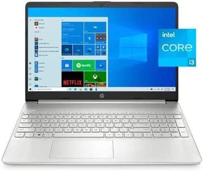 HP 15-dy2091wm Laptop - 11th Gen Intel Core i3-1115G4, 8GB RAM, 256GB SSD, Intel UHD Graphics, 15.6" diagonal HD micro-edge BrightView 250 nits, Windows 10 - Natural