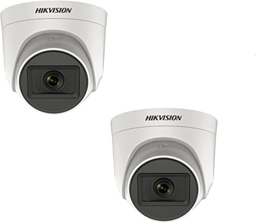 IRPL HIKVISION CCTV Camera DS-2CE76H0T-ITPFS Ultra-HD IR CCTV Dome Camera, 5MP (DS-2CE76H0T-ITPFS (Pack of 2))