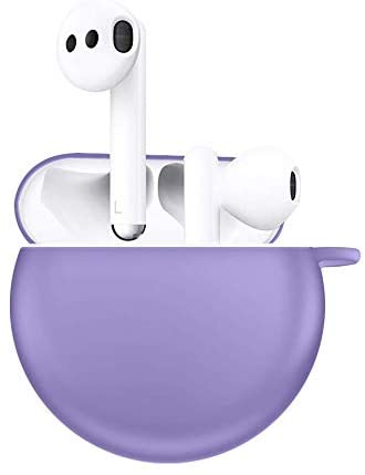 For Huawei Freebuds3 Wireless Bluetooth Headset Silicone Drop-proof Protective Case - purple