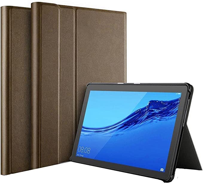 Full Cover Leather For Samsung Galaxy Tab A 8.0 2019 ( T290 - T295 ) 8.0 inch - Brown