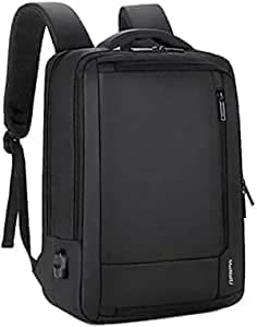 MEINAILI 1805 15.6″ Laptop Backpack Waterproof With USB Outport, Black