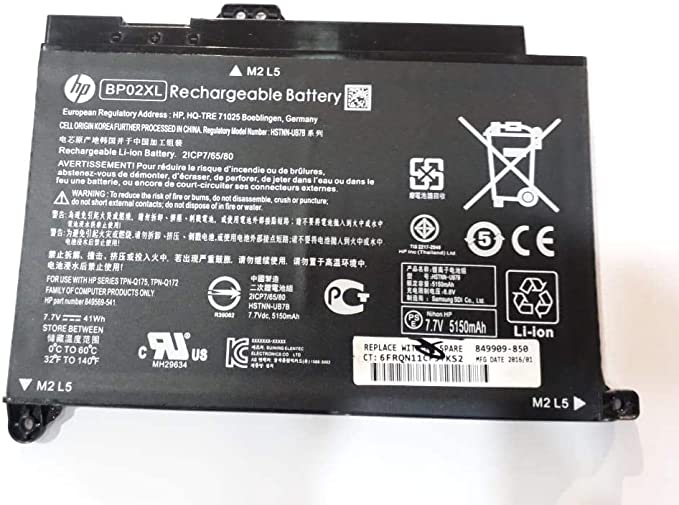 HP BP02XL Laptop Battery