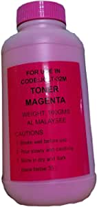 Toner Refill for all Kyocera color printers and copiers, Cyan or Magenta or Yellow (magenta)