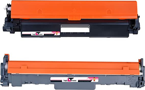 Logic Toner Cartridge + Drum Unit 18A + 19A for HP Laser-Jet Pro M104, M104a, M104w, M132, M132a, M132fn, MFP M132fw, M132nw, M132snw MFP, 130fn, 130fw (18A with chip + 19A with chip)