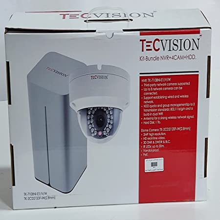 T-CVISION Kit +bundle NVR +4CAM +HDD