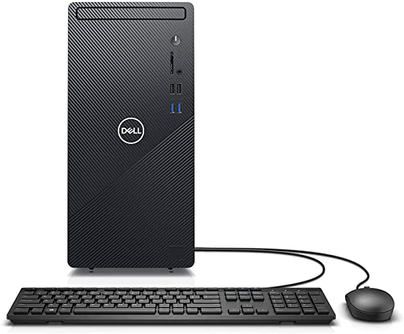 Dell Newest Inspiron High Performance Desktop, Intel Core i7-10700, 32GB DDR4 Memory, 1TB PCIe Solid State Drive, WiFi, HDMI, Wired Keyboard&Mouse, KKE 1080P Webcam, Windows 10