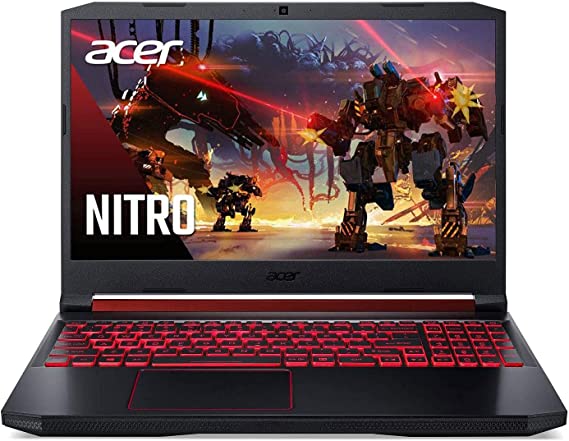 Acer Nitro 5 9th Gen. Core i5 Quad Core 8 MB Cache Ram 8 GB SSD 256 GB VGA NVidia GTX 1650 - 4 GB 16.5 inches Screen Windows 10 home