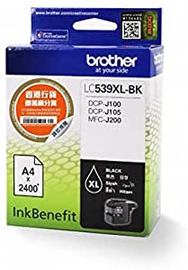 BROTHER - Ink Cartridge - Lc539xlbk, Black