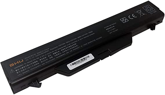 New GHU Battery 58 WH Replacement for 513129-361 513130-321 535753-001 535808-001 572032-001 Compatible for HP Probook 4510s 4710s 4515s Series HSTNN-1B1D HSTNN-I60C 591998-141 593576-001