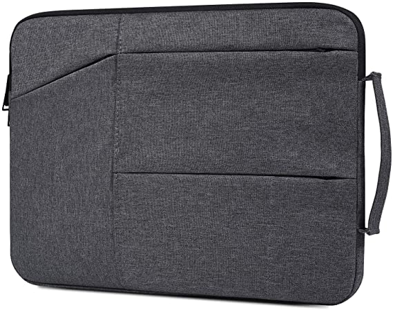 12.3-13.3 Inch Water Repellent Laptop Case Fit Google Pixelbook 12.3, MacBook Pro 13 Inch A1989 A1706 A1708, New MacBook Air 13-inch A2179 A1932, Surface Laptop 2, 13" Notebook Protective Handle Bag