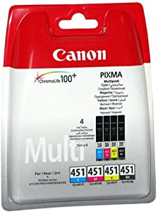 Canon Multipack Ink Cartridges (CLI-451)