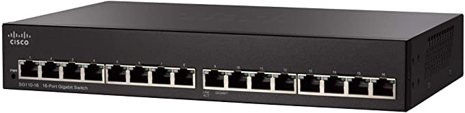 Cisco Small Business SG110-16 - Commutateur - non géré - 16 x 10/100/1000 - Montable sur rack