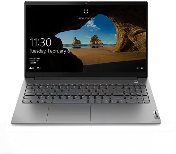 Lenovo ThinkBook 15 G2 Laptop - 11th i5-1135G7 , 8GB RAM, 1TB HDD, Intel Iris Xe Graphics, 15.6" FHD (1920x1080) IPS 300nits Anti-glare, Fingerprint, Dos- Mineral Grey