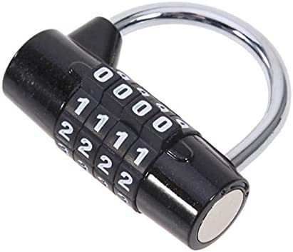 4 Dial Digit Number Combination Travel Security Safely Code Password Lock